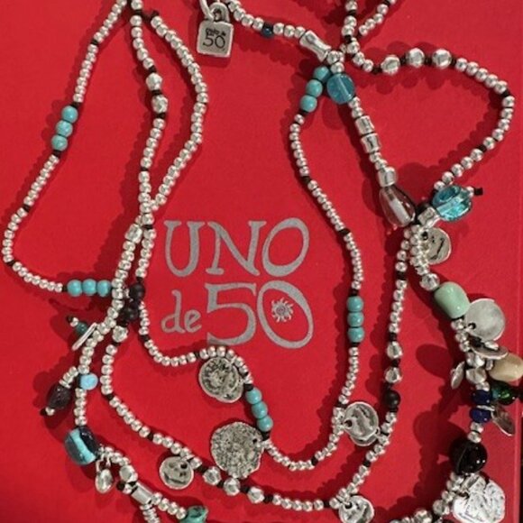 UNO de 50 multi strand summer necklace - Picture 6 of 7